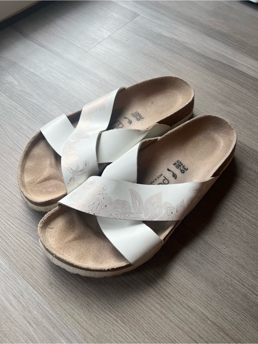 Papillio by Birkenstock Tess Criss-Cross Sandals Size 39 EU 8 US